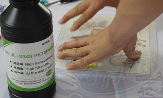 聚厲牌PET塑料專用UV膠水-強(qiáng)度高防水耐老化